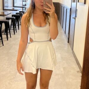 Free People White Athletic Dress